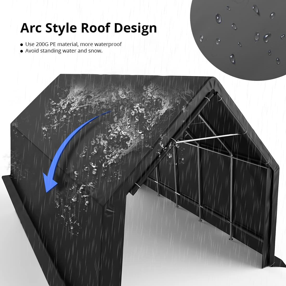 KING BIRD Heavy Duty Snow Carport