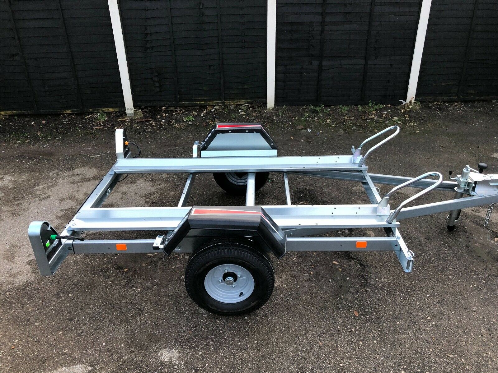 Brand New Erde CH451 Double Double Motorcycle Bike Motorcycle Trailer