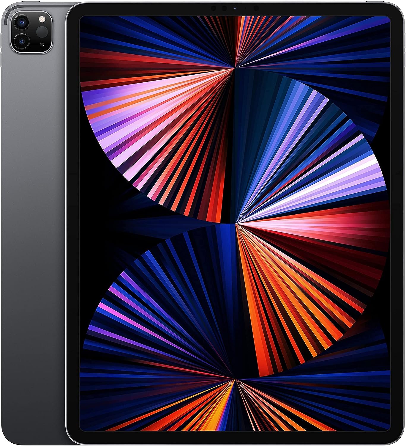 Apple 2021 iPad Pro 5th Gen (12.9 inch, Wi-Fi, 256GB) Space Grey (Renewed)