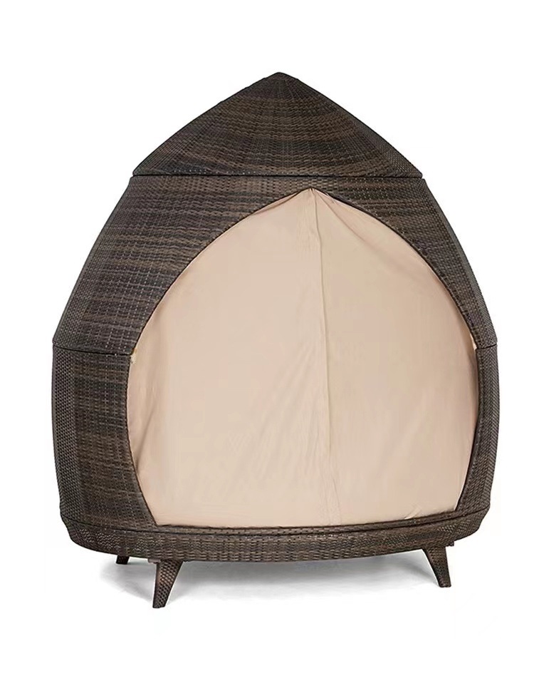 Outdoor Lounge Egg-shaped Sofa Patio Sunbed