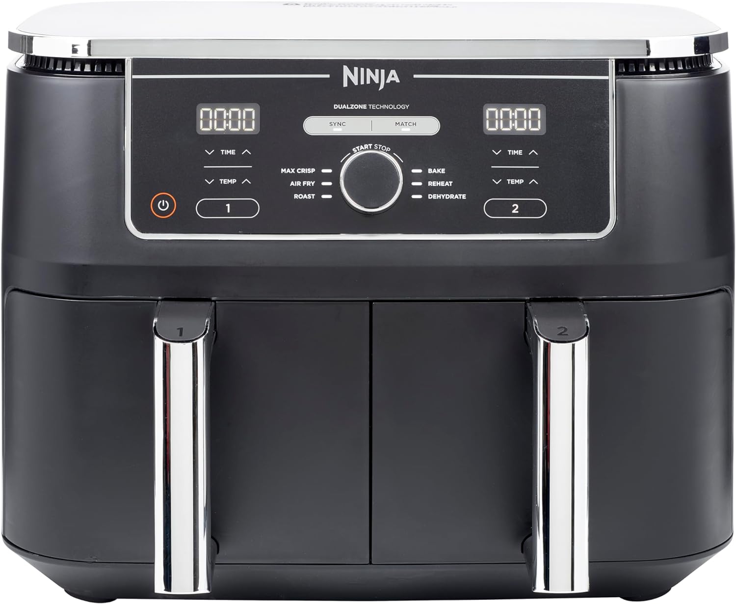 Ninja Foodi Max Dual Zone Air Fryer [AF400UK] 2-drawer, 6 cooking functions, 9.5L