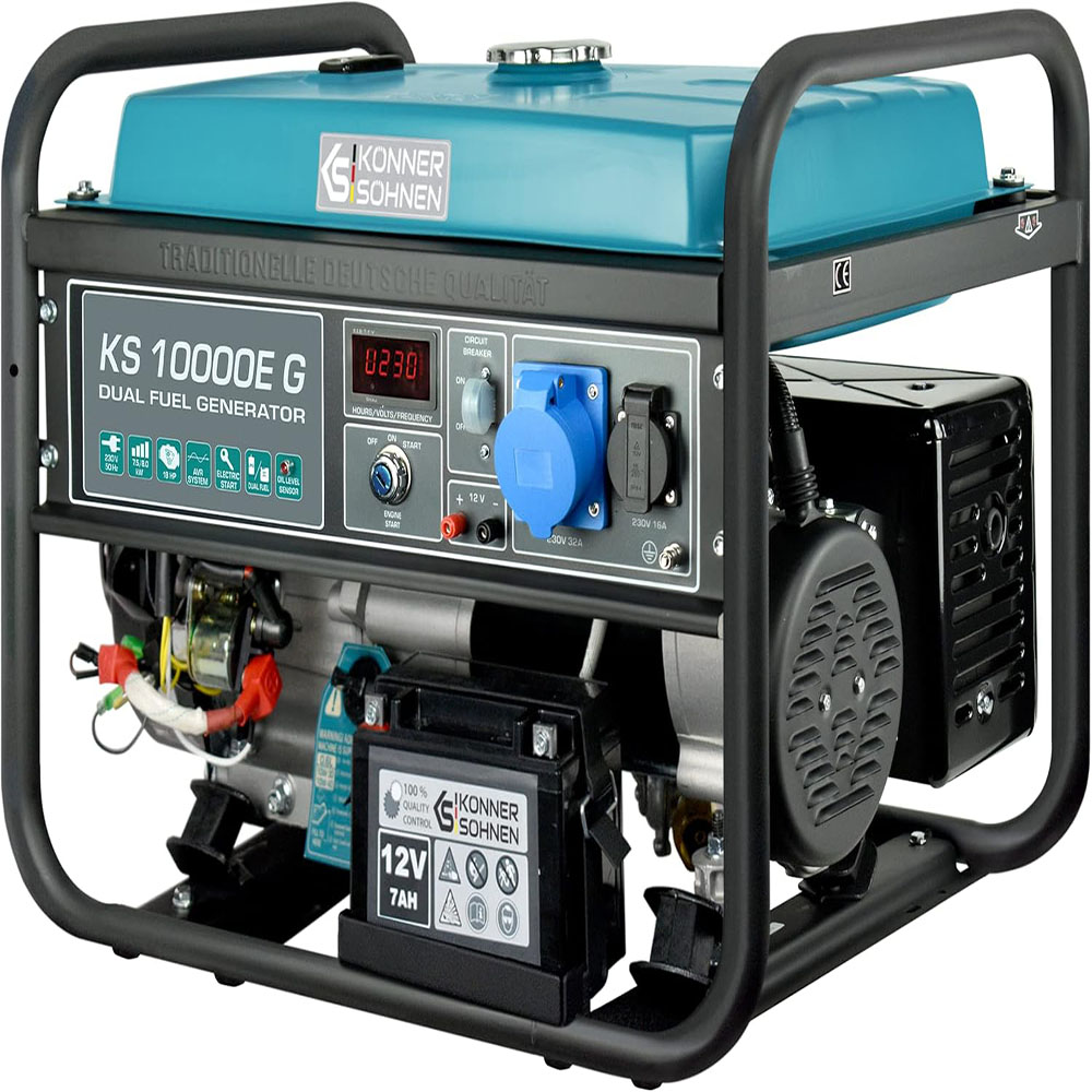 Könner & Söhnen KS 10000E G - Hybrid Benzin