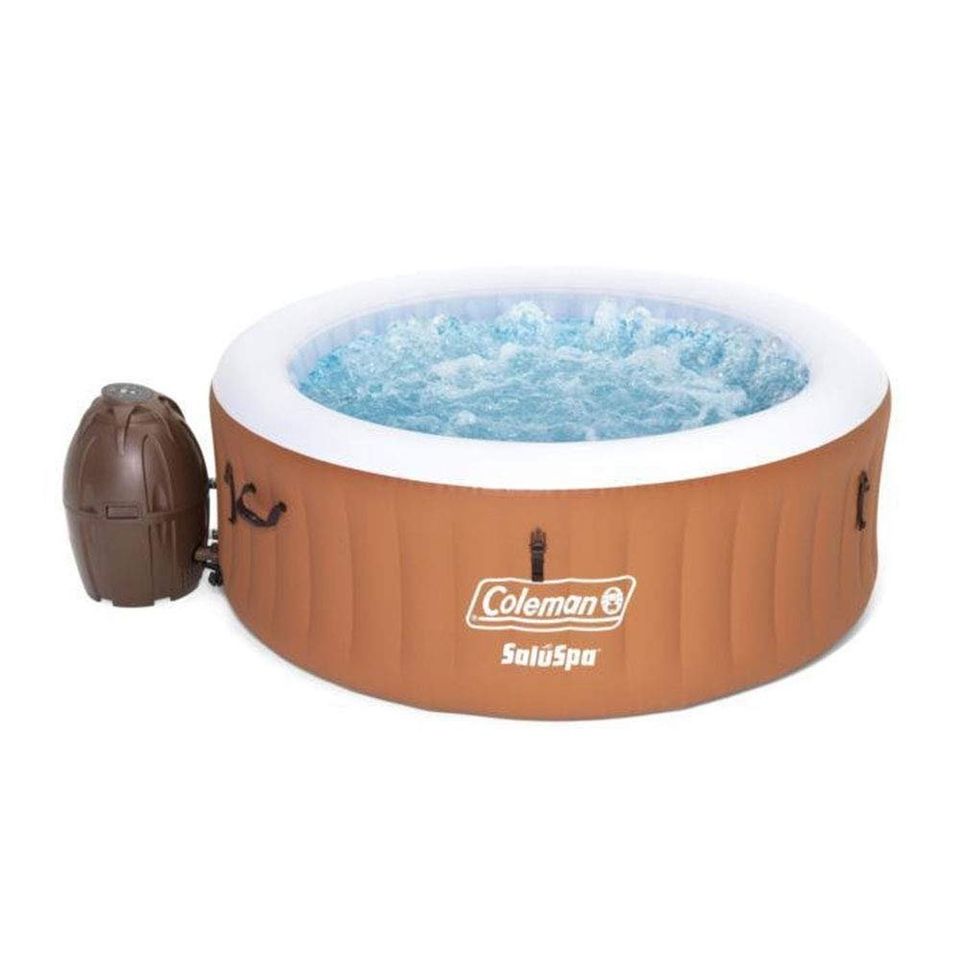 4 person outdoor portable inflatable hot tub spa