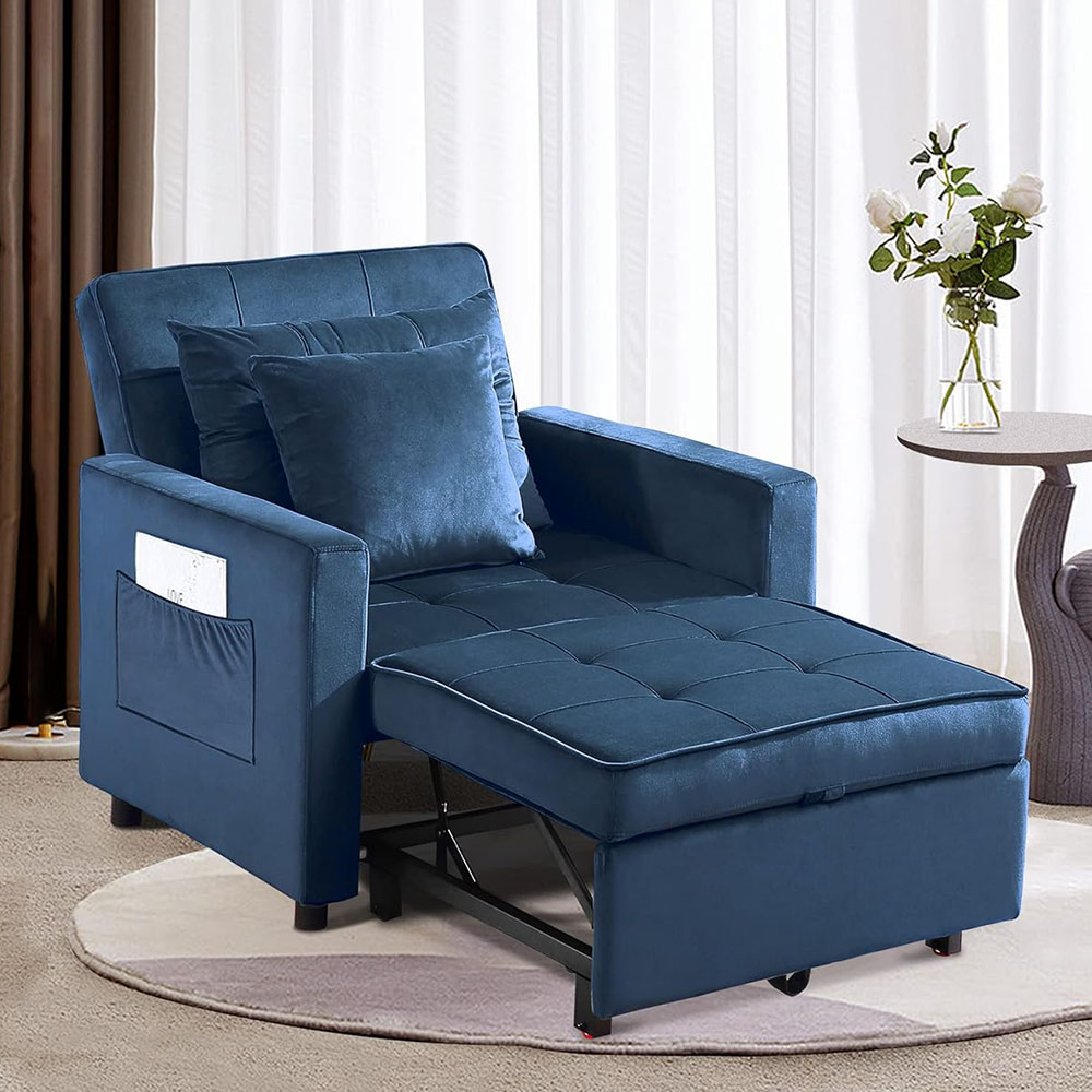 XSPRACER  Convertible Sleeper Chair Bed 3 in 1