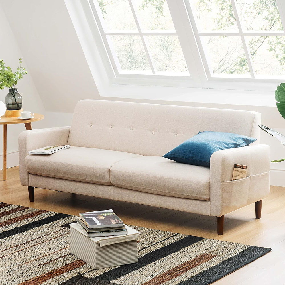 Mellow Adair Mid-Century Modern Loveseat