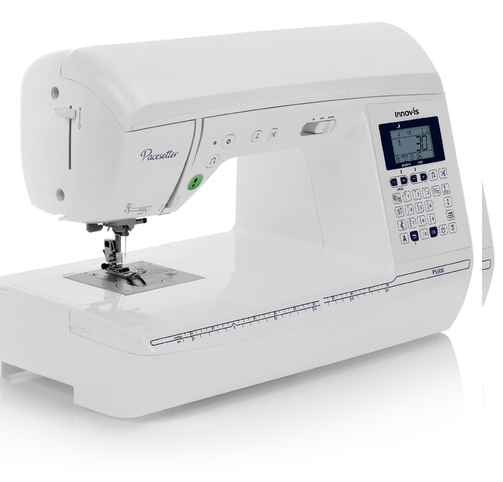 Bro Innov-ís Pacesetter PS500 Computerized Sewing Machine / Optional Distin Starter Sewing Package