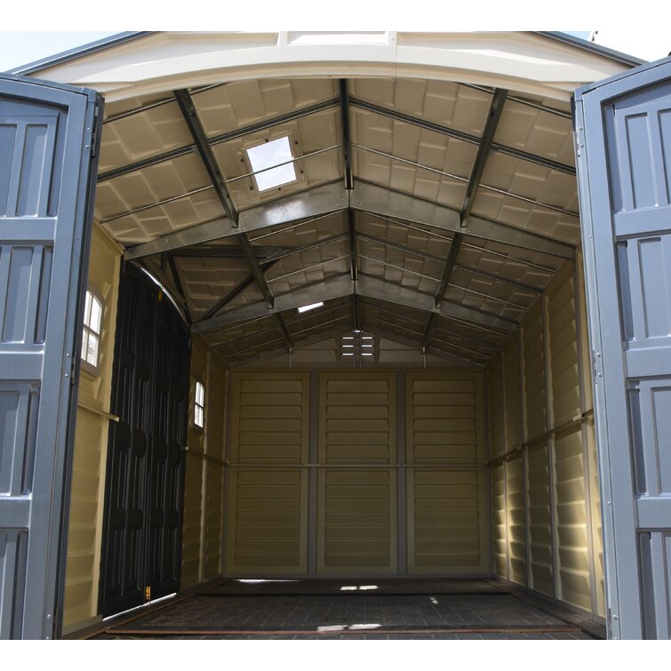 Apex Pro 10 ft. 5 in. W x 8 ft. D Plastic Storage Shed