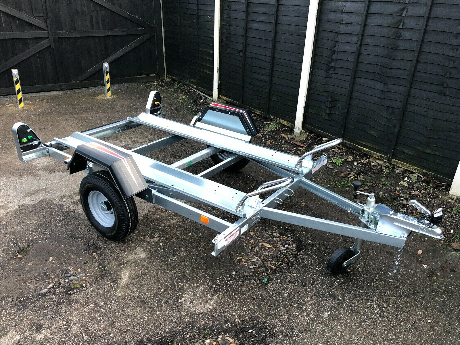 Brand New Erde CH451 Double Double Motorcycle Bike Motorcycle Trailer