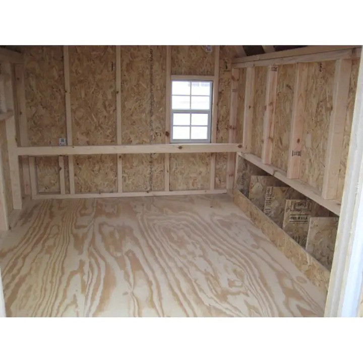 58.6 Square Feet Walk In Chicken Coop with Nesting Box