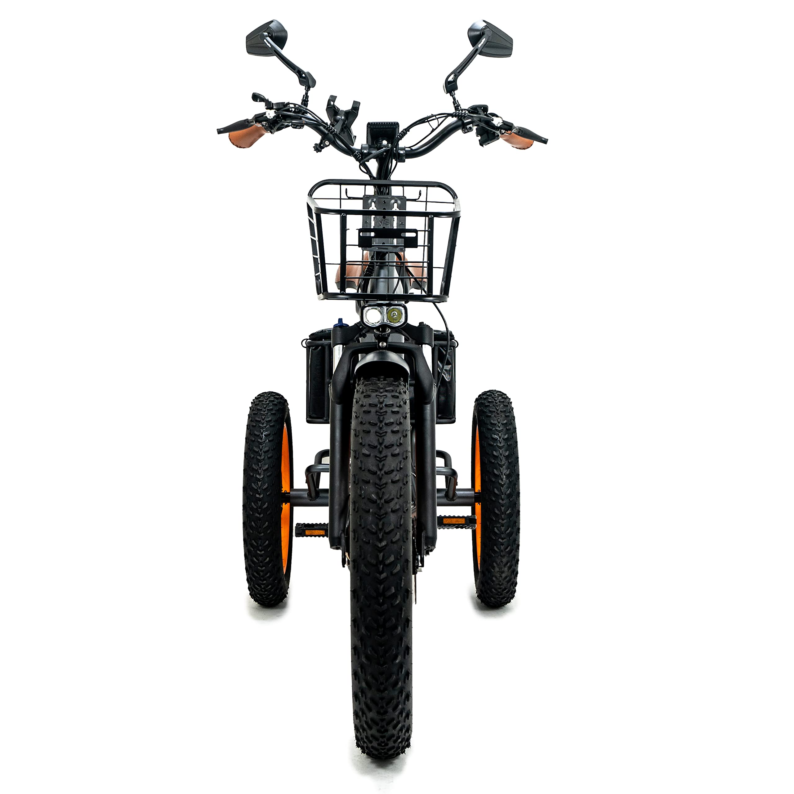 Electric Fat Trike 750W Motor & 48V Lithium Rechargeable Battery - Etrike 24 Inch Fat Tire