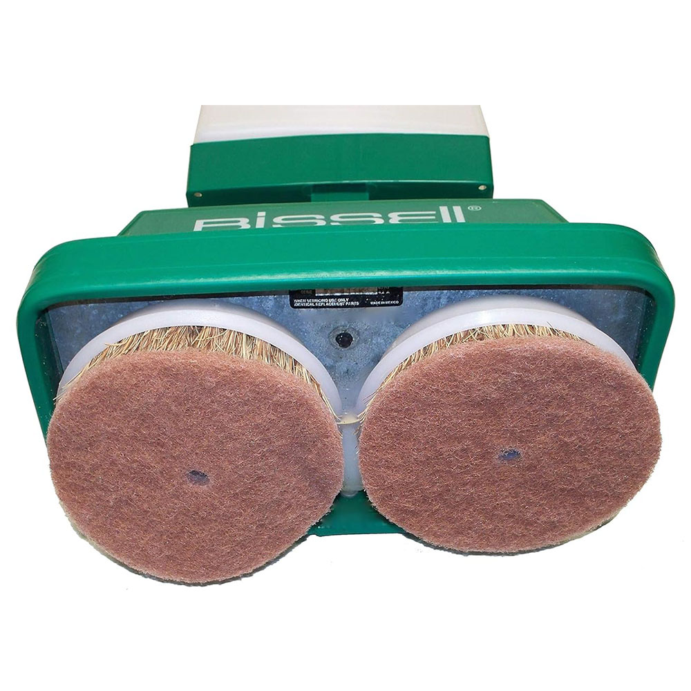 BiSSEll BigGreen BGFS5000 Portable Dual Brush Floor Cleaning and Polishing Machine