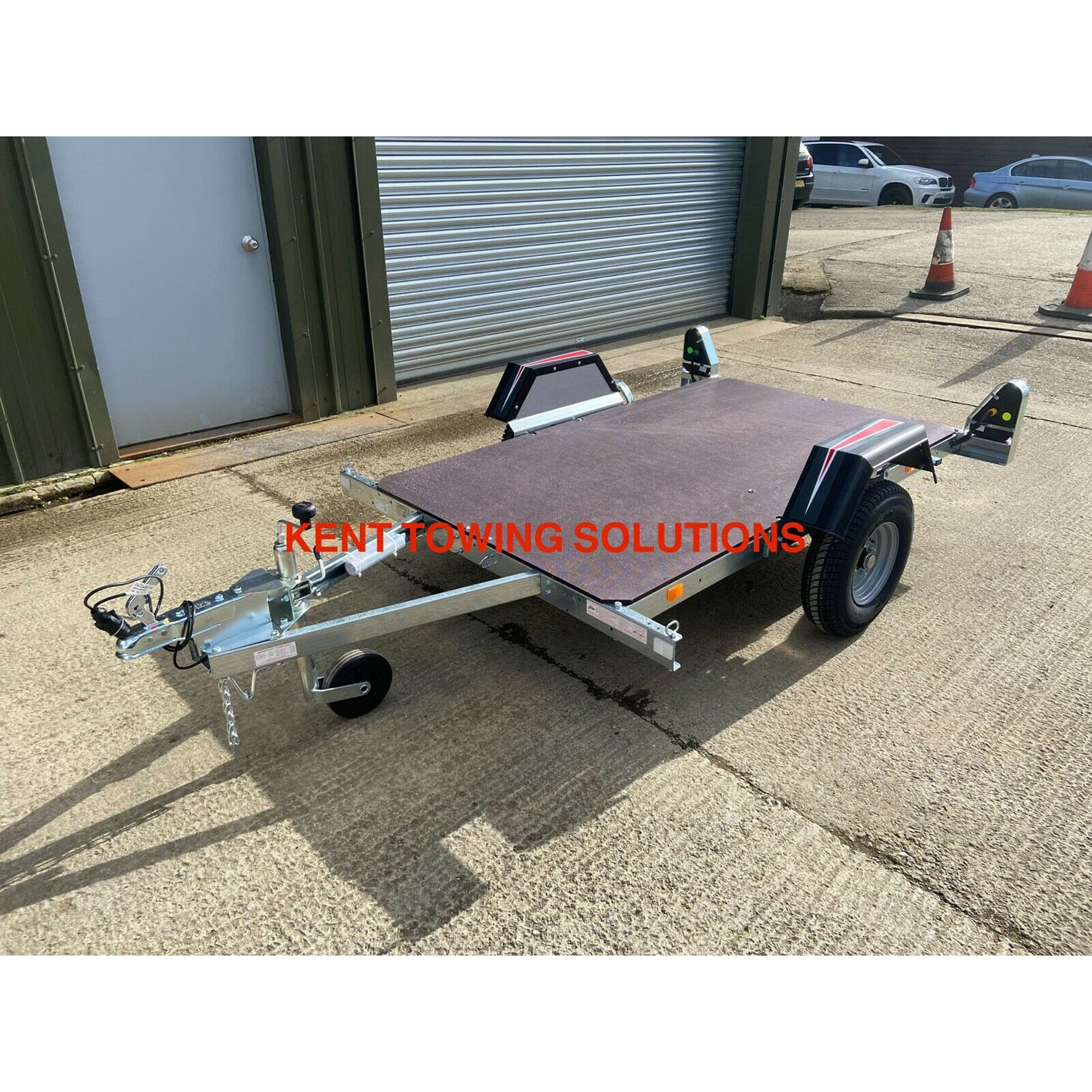 New Elder CH451 Trailer with Flat Floor ✅ Multipurpose Trailer + Wooden Floor