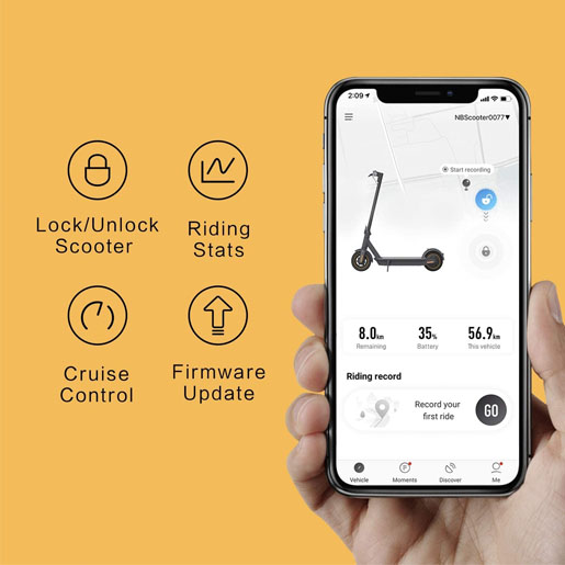 Segway Ninebot MAX Electric Kick Scooter, Max Speed 18.6 MPH, Long-range Battery, Foldable and Portable