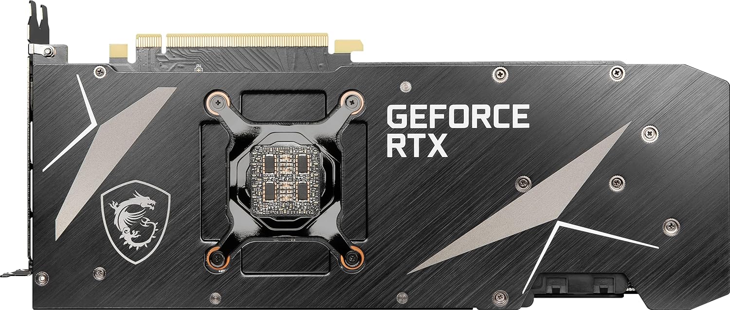 MSI GeForce RTX 3080 VENTUS 3X PLUS 12G OC LHR Gaming Graphics Card - 12GB GDDR6X, 1740MHz, PCI Express Gen 4, 384-bit, 3x DP v 1.4a, HDMI 2.1 (Supports 4K)