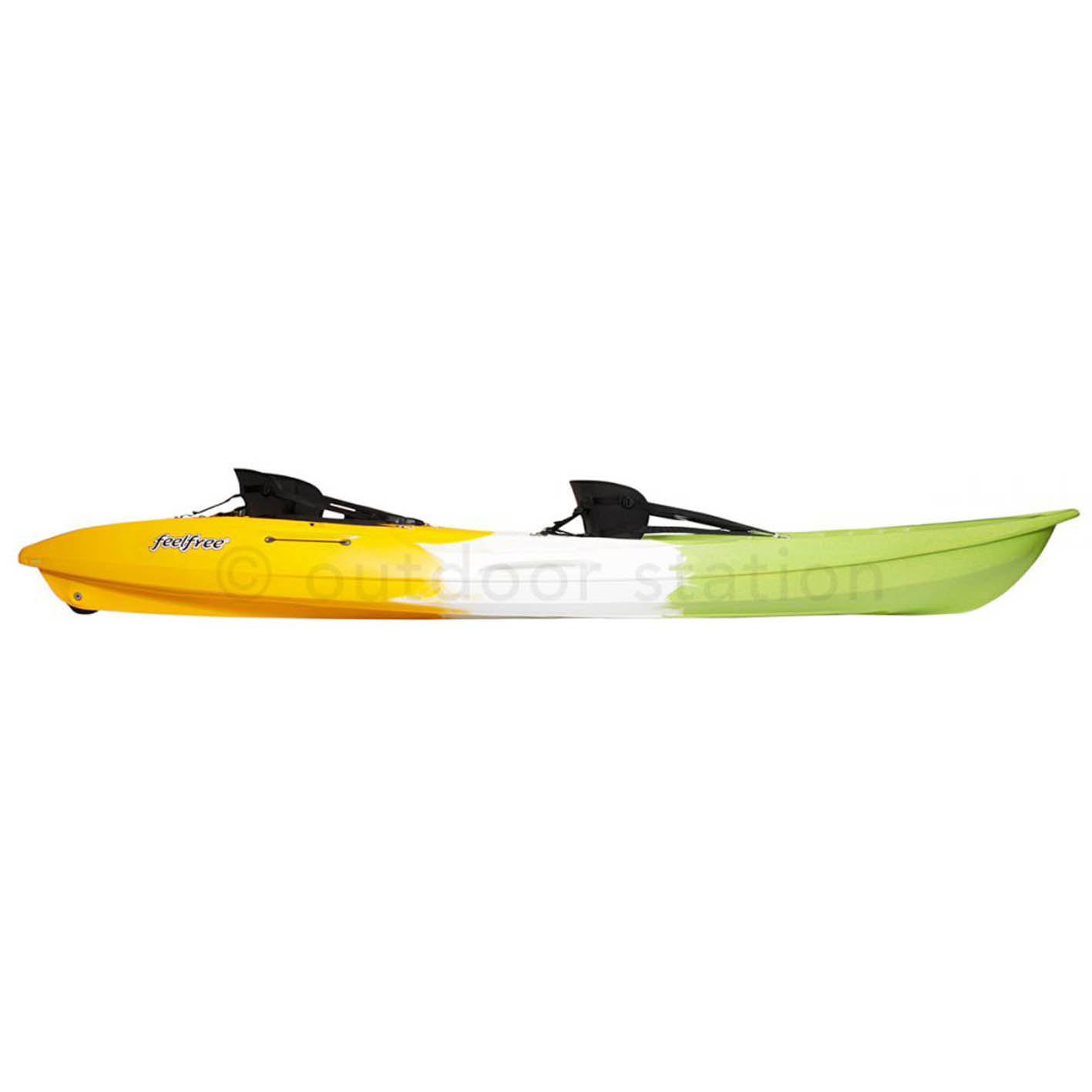 Recreational sit on top kayak Feelfree Gemini Field & Stream