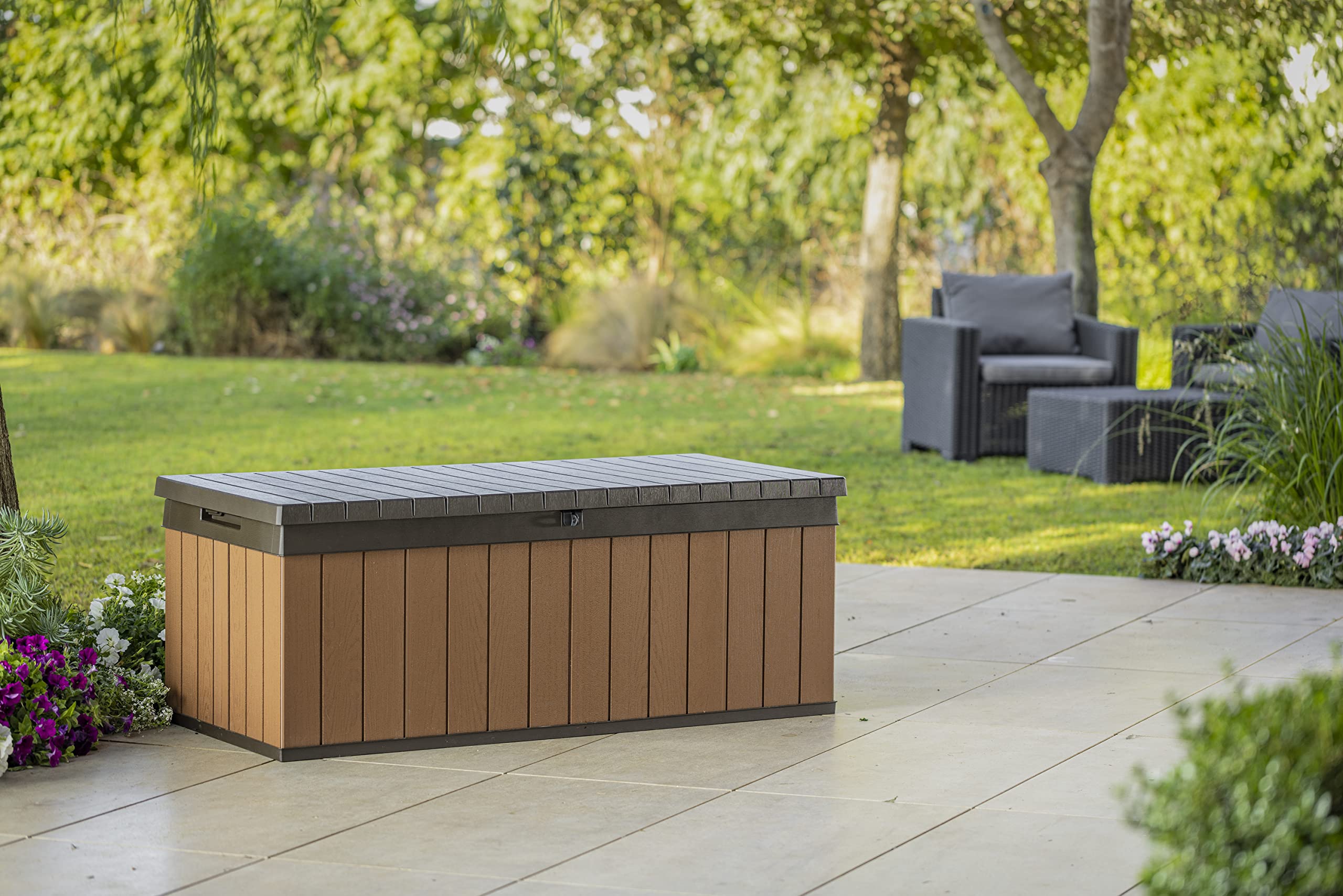 【Storage Shed】【BS】6x6 Darwin Outdoor Apex Garden Storage Shed, Brown
