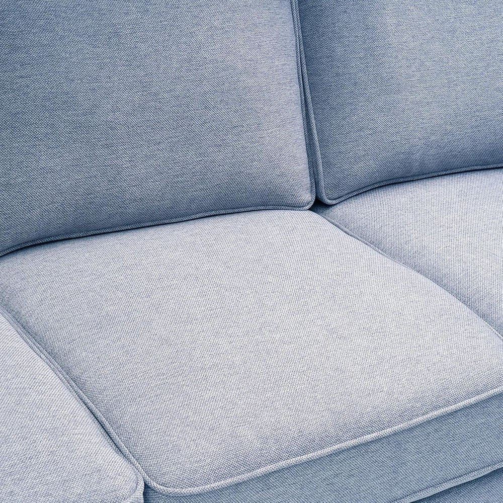 Mellow HANA Modern Linen Fabric Loveseat