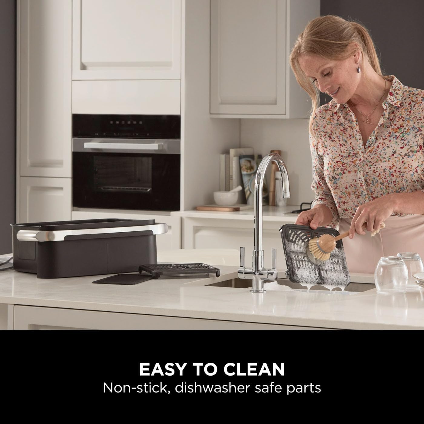 Ninja Foodi FlexDrawer Air Fryer, Dual Zone with Removable Divider, Large 10.4 Litre Drawer, 7 in 1, AF500UK