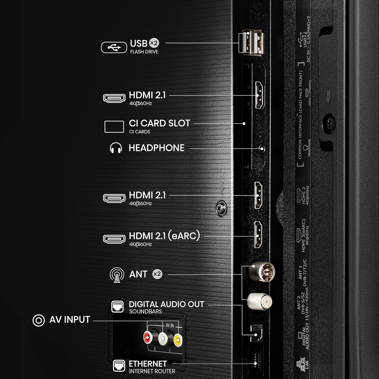 Hisense  4K Smart TV  - (2024 Model)
