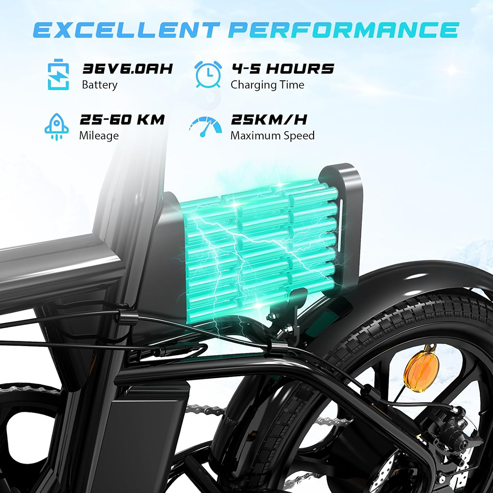 ELEKGO E Bike Folding Bike