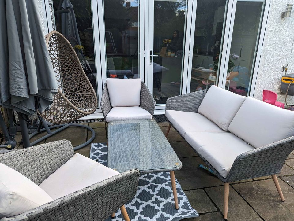 Kettler La Mode 3 Seat Sofa Set