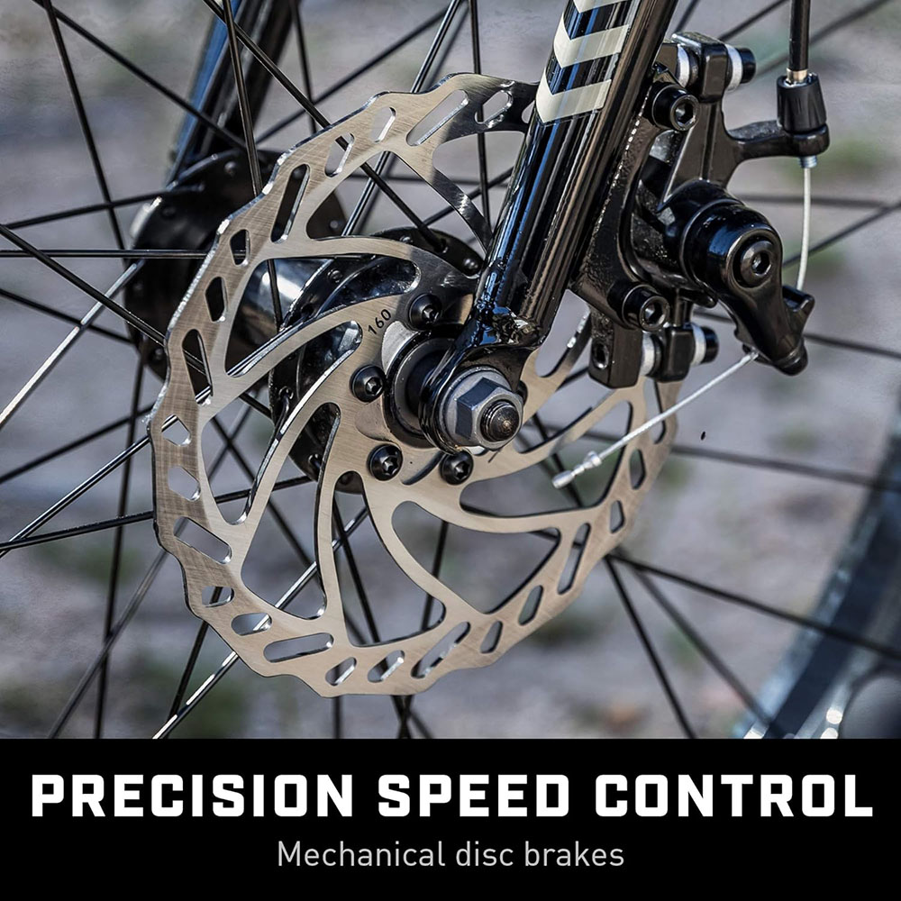 Mongoose Malus Mens and Women Fat Tire Mountain Bike