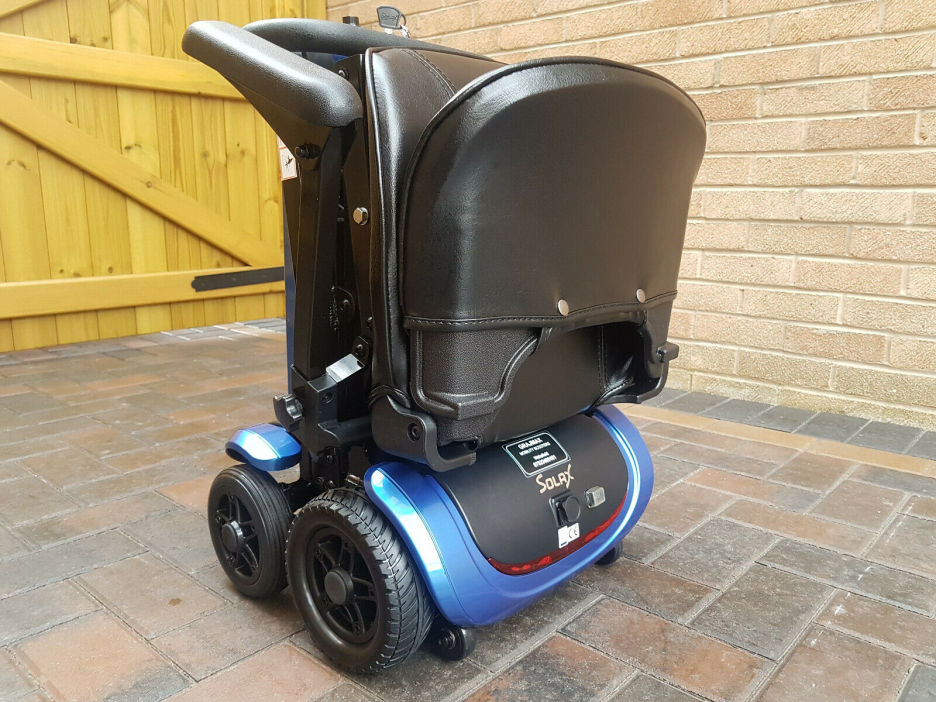 Monarch SOLAX Elf + Automatic Folding Mobile Scooter-Blue