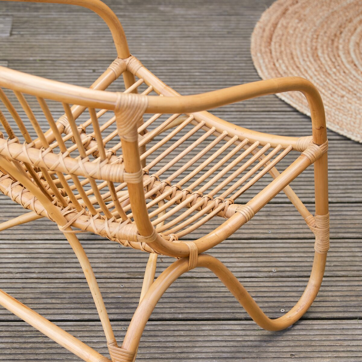 Rattan garden Armchair