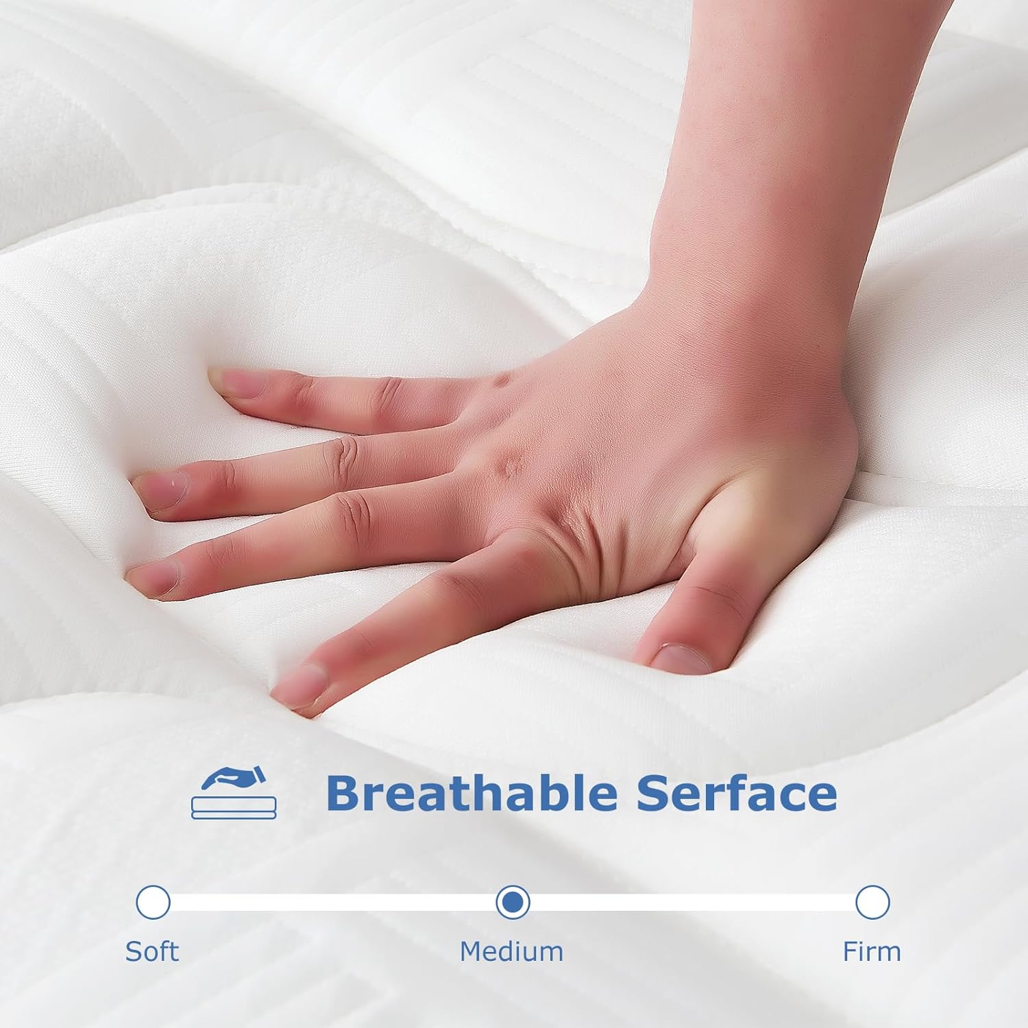 SEZMOONSI Double mattress, size 1 (150x200x27 cm)