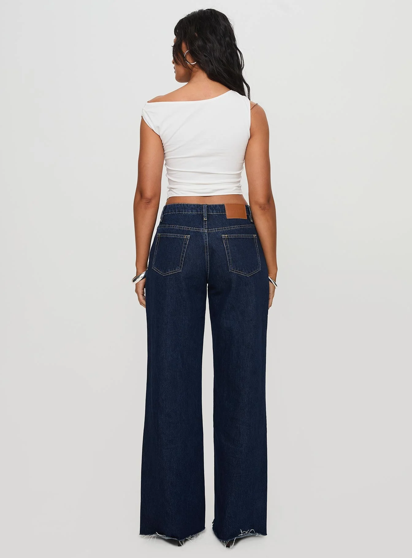 Darla Low Rise Straight Jean Dark Wash