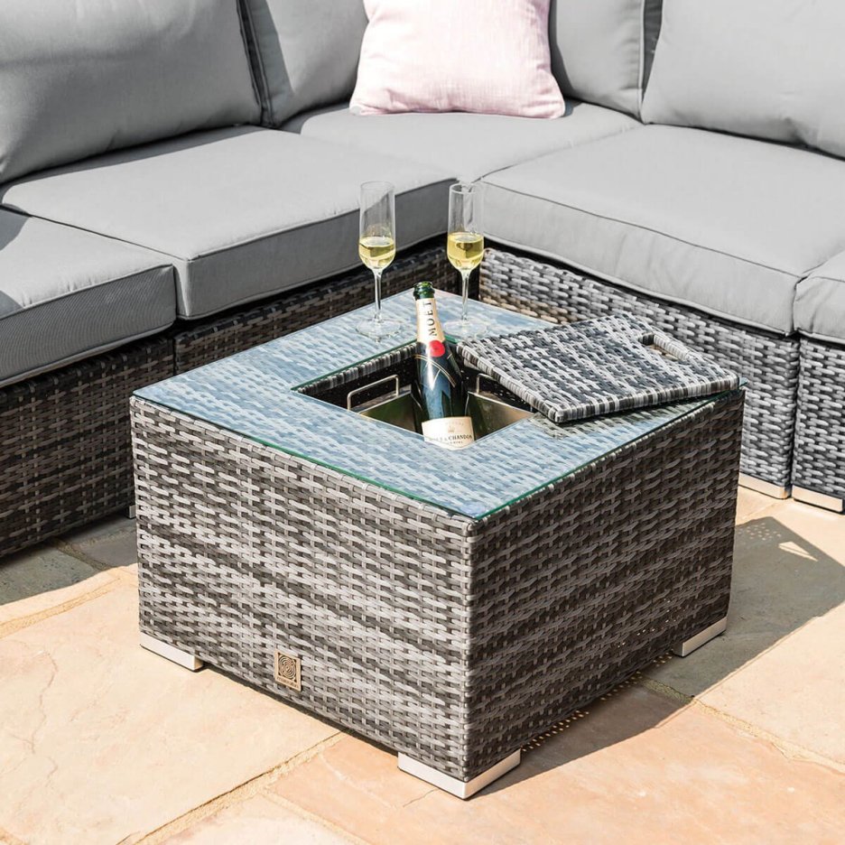 LONDON CORNER GROUP - WITH ICE BUCKET COFFEE TABLE