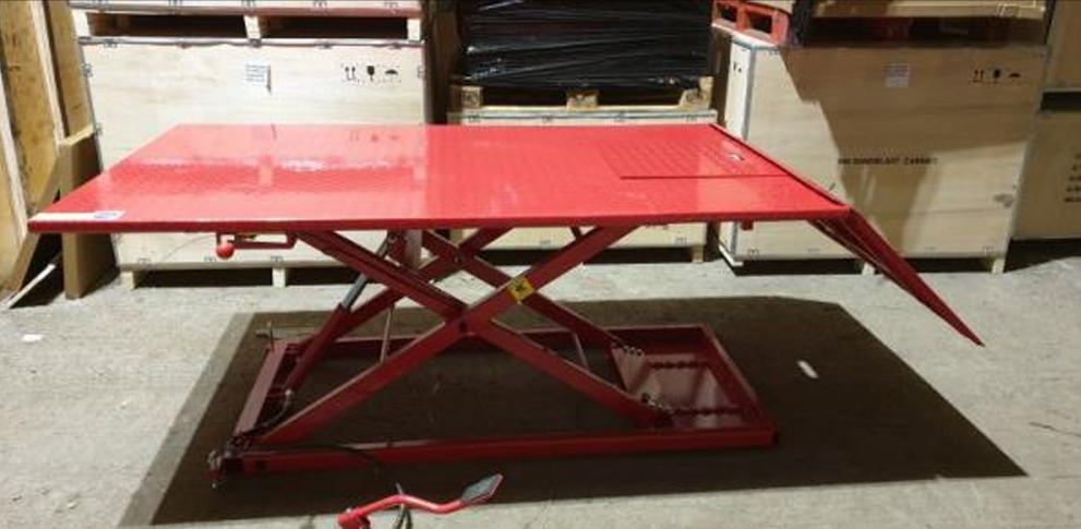 Quad Bike Bench Lift. Motorcycle Lift.Ride On Mower Bench Hydraulic Lift